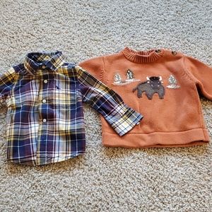 VINTAGE 6-12 month sweater